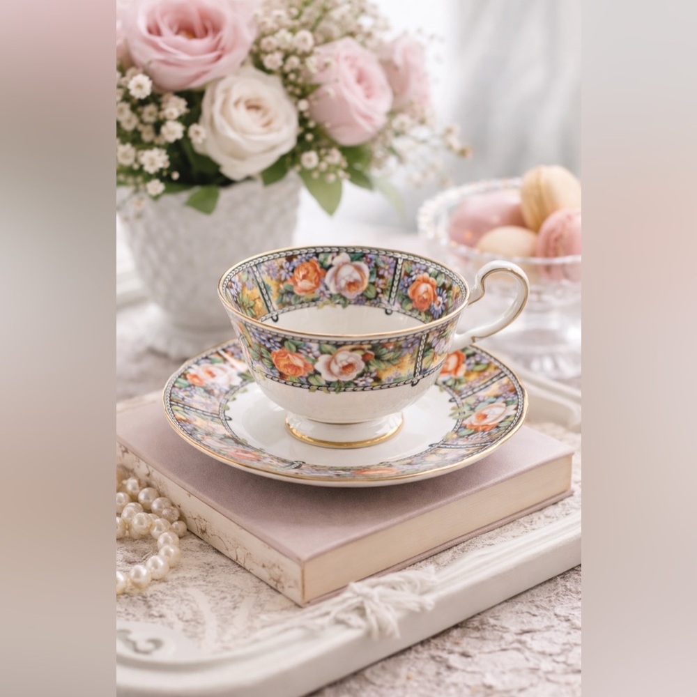 Aynsley England Teacup & Saucer
Fine English Bone China
